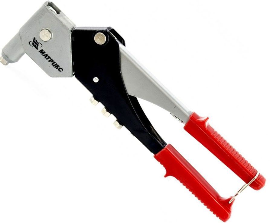 Заклепочник ручной вытяжной поворотный (2.4-4.8 мм) 263 мм, Matrix 40533М - фото