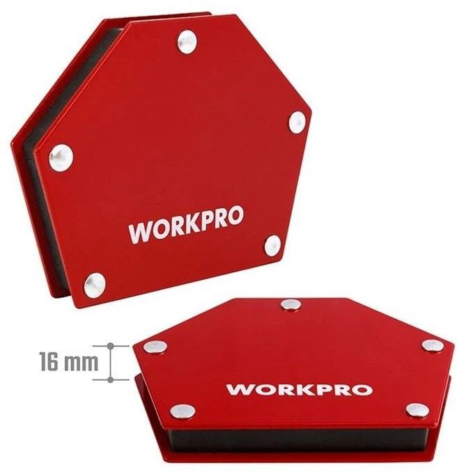 Фиксатор сварочный магнитный 6-ти позиционный Workpro WP232049 - фото