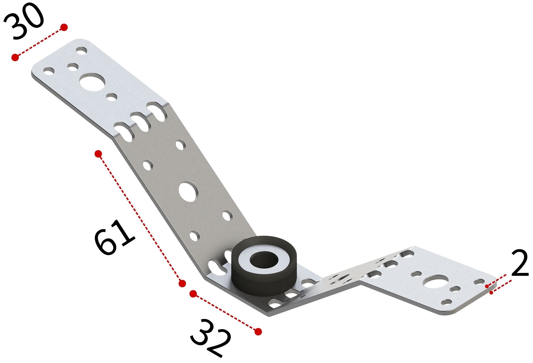 Кронштейн A-образный 2F TERMOCLIP - фото