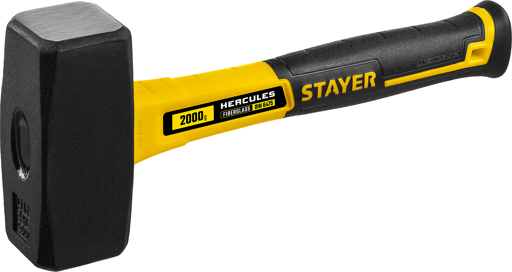 Кувалда с фиберглассовой рукоятью 1 кг Stayer Hercules 20052-10М - фото