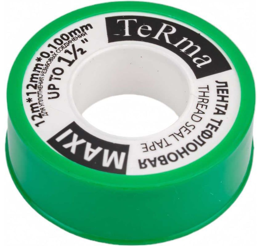 Фум-лента 12 мм х 12 м х 0,1 мм Terma Maxi 10033 20153 - фото