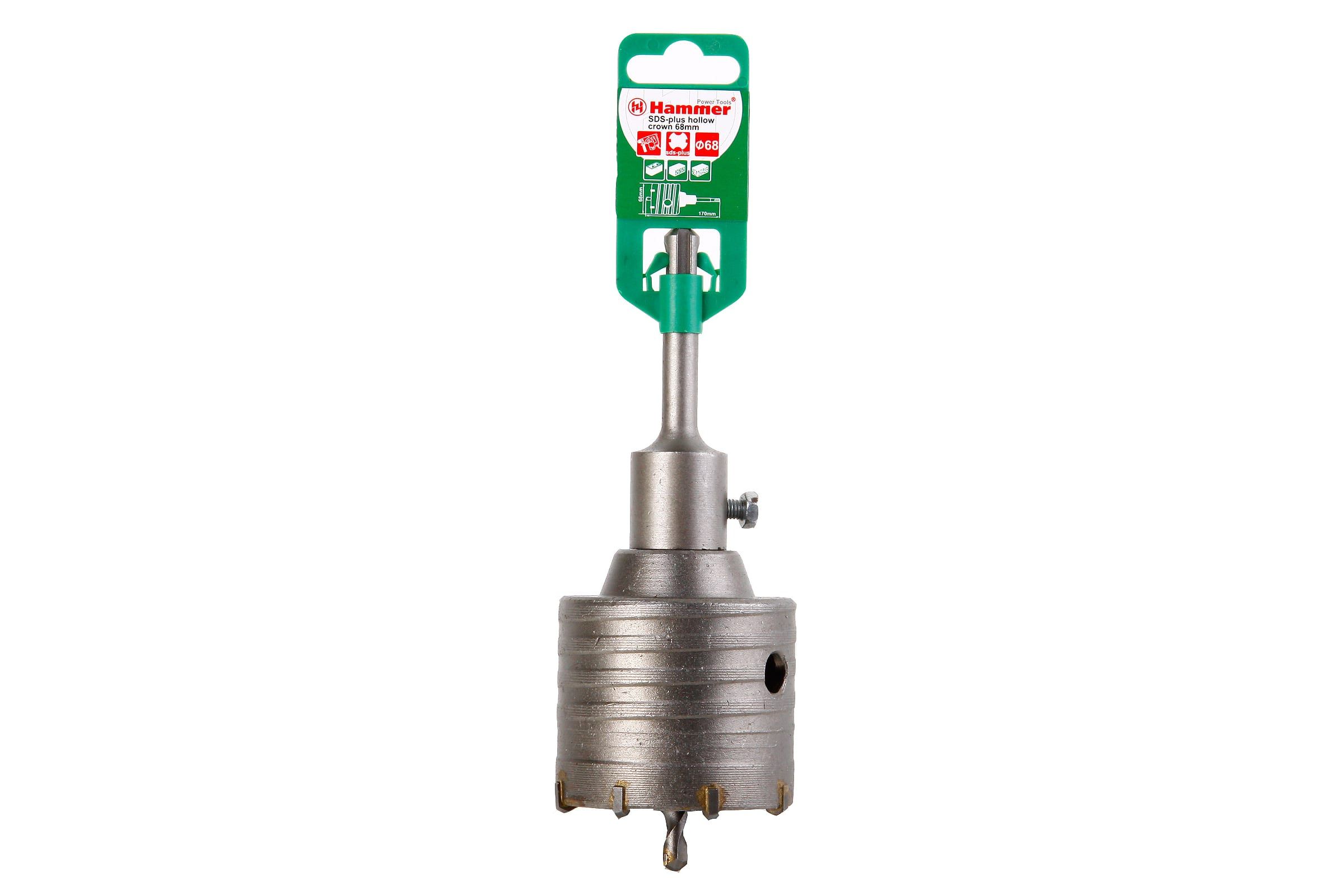 Коронка по бетону 68 мм Flex 242-501 DC HD Hammer 30711, хвостовик SDS+ - фото