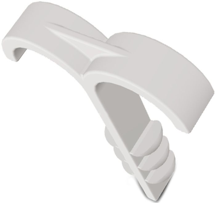 Дюбель-хомут вставной Т-образный DSS 20-25 с двойной скобой для кабелей Schnabl 30240 - фото