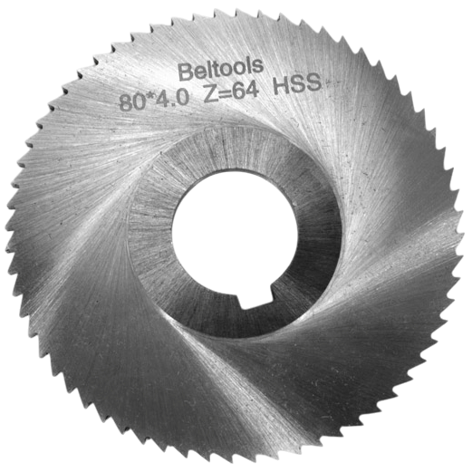 Фреза дисковая прорезная 80х4х22 мм, Z64, тип 1 HSS РИ ri.174.2005 - фото