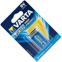 Батарейка щелочная 9V Varta High Energy 4922121411, в блистере