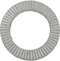 Шайба М6 DIN 25201 (аналог Nord-Lock), сталь с покрытием Dacromet