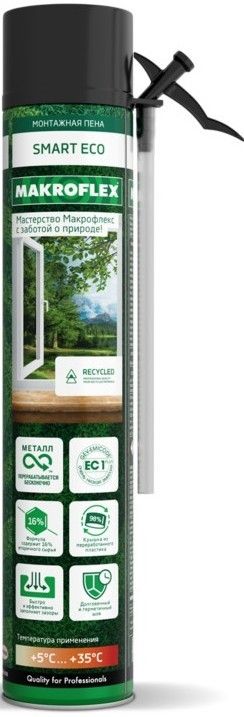 Пена монтажная Makroflex Smart Eco Std 750 мл 2728869 - фото