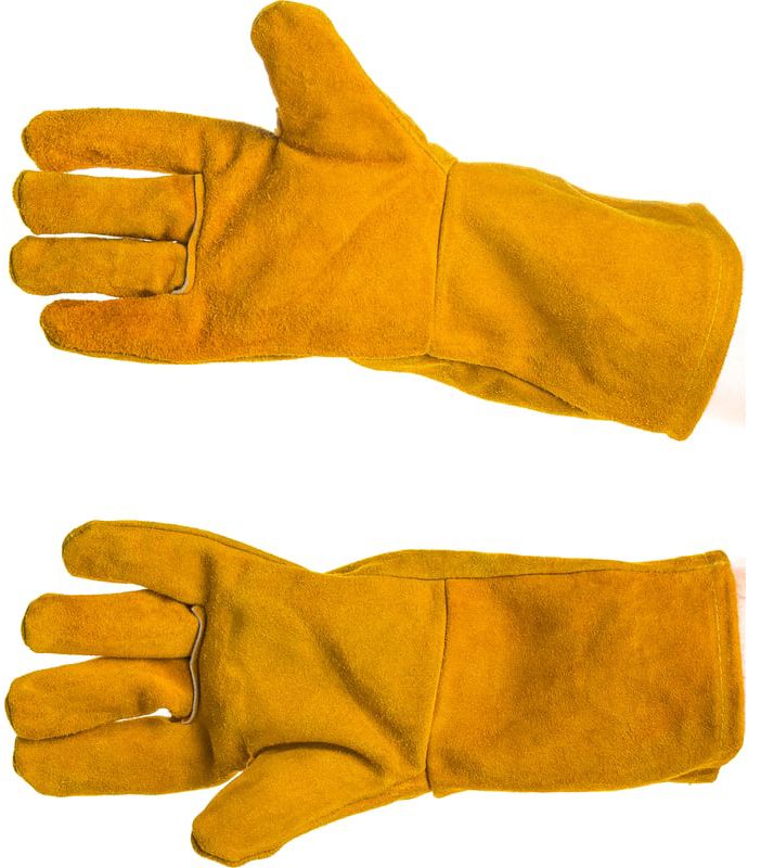 Краги термостойкие спилковые с подкладкой 350 мм XL (10) для сварки и механических работ Professional Stayer 11332-XL - фото