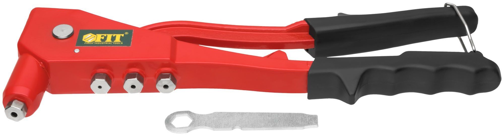 Заклепочник ручной вытяжной (2.4-4.8 мм) 255 мм, FIT 32015 - фото