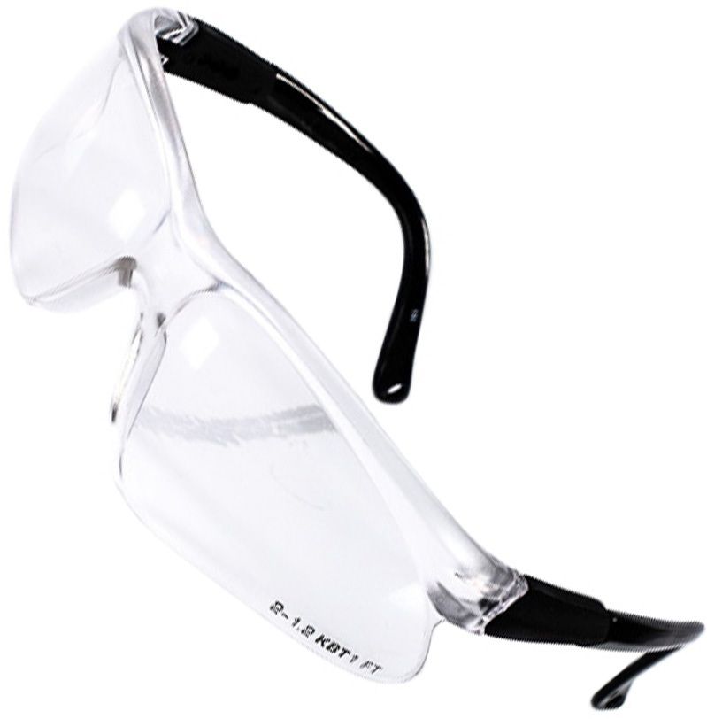 Очки монтажника защитные открытые прозрачные OM-01 KBT 79682 - фото