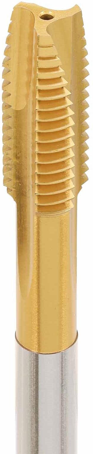 Метчик машинный удлиненный М16х2 мм DIN 376 XL form B 6h HSSE-TiN H-Tools 32179THT, метрическая резьба - фото