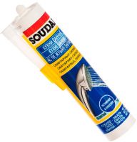 Герметик силиконовый санитарный 280 мл Soudal 105897 бесцветный