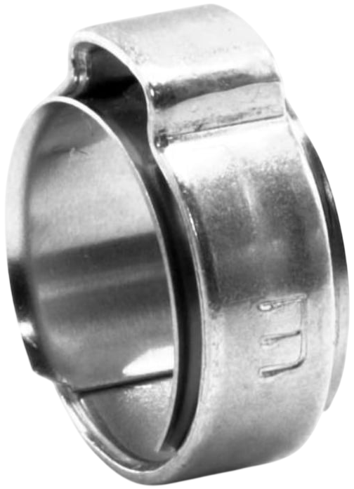 Хомут ушной с внутренним кольцом Mikalor, нержавеющая сталь W4 - фото