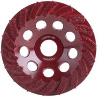 Чашка шлифовальная алмазная по бетону 180 мм BG/M Турбо Messer 03-03-180