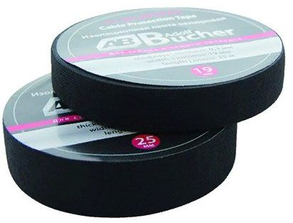 Изолента тканевая велюровая 0,3х19 мм, 25 м Adolf Bucher 51.2519.EU - фото