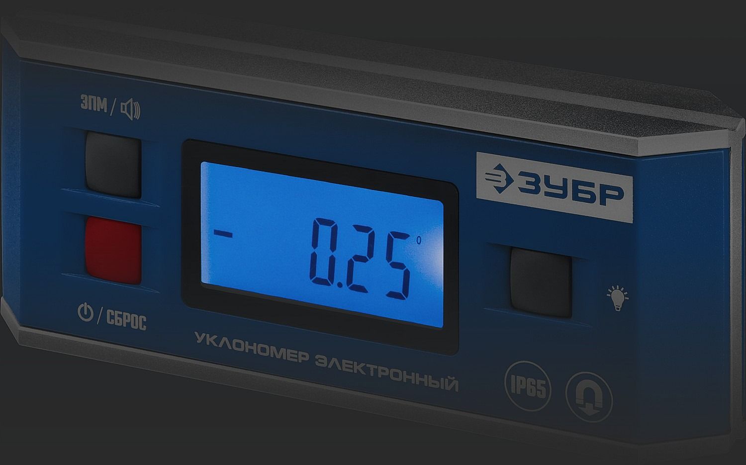 Уровень-уклономер электронный магнитный МИНИ ЗУБР PROF 34745_z01 - фото