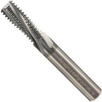 Резьбофреза полнопрофильная твердосплавная BSKT, VHM, покрытие AlCrN, трубная резьба G