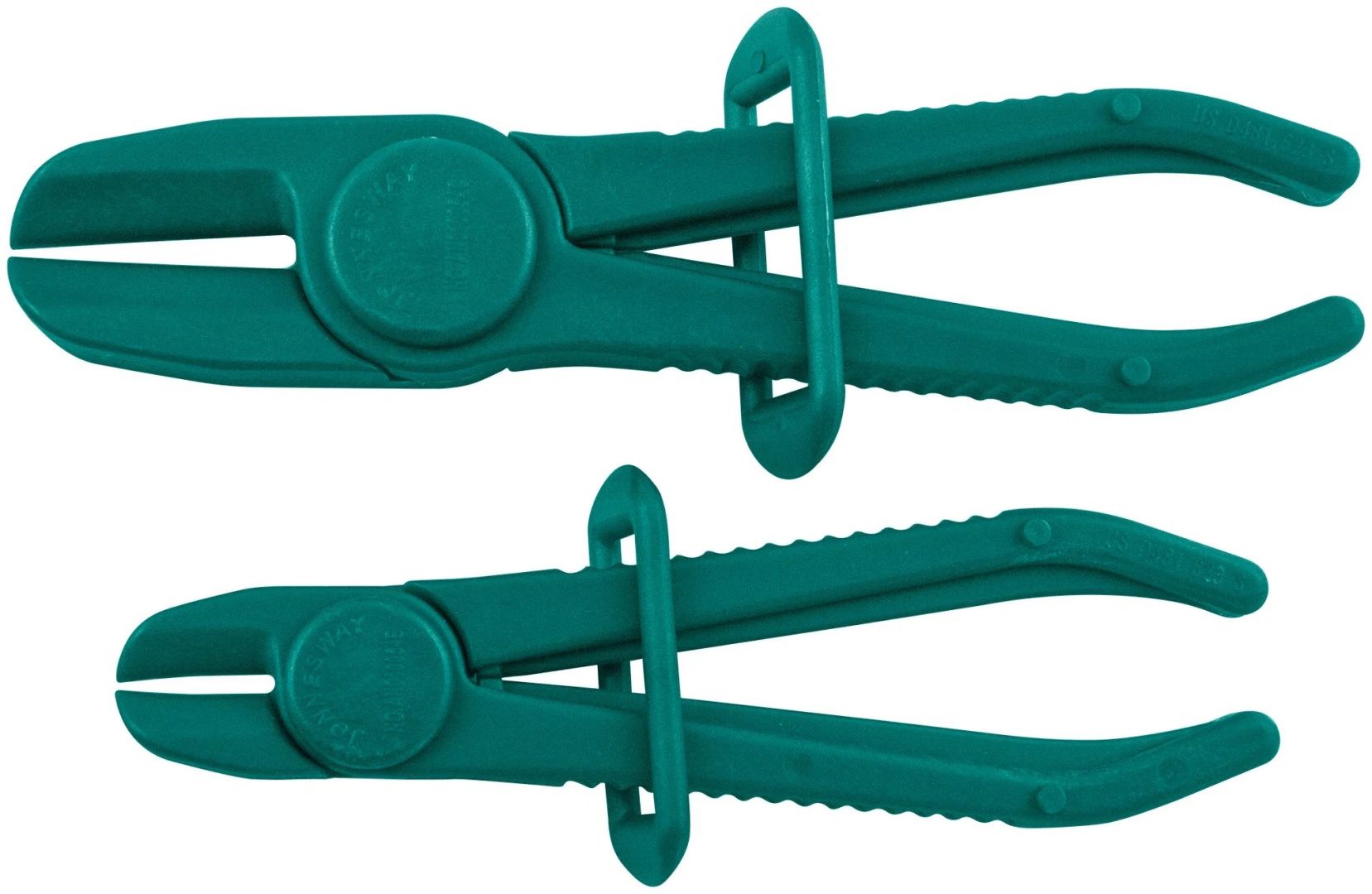 Изображение товара Комплект пластиковых зажимов для автомобильных резиновых шлангов, 2 шт