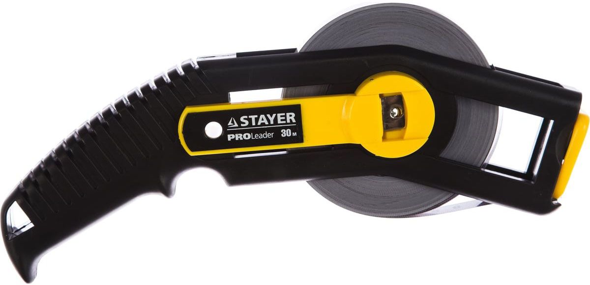 Лента мерная геодезийная стальная 30 м STAYER Leader 2-34183-030 - фото