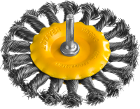 Щетка кистевая жгутированная 100 мм для дрели Professional Stayer 35115-100