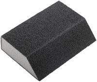 Губка шлифовальная угловая ручная FIT, полиэфир, оксид алюминия
