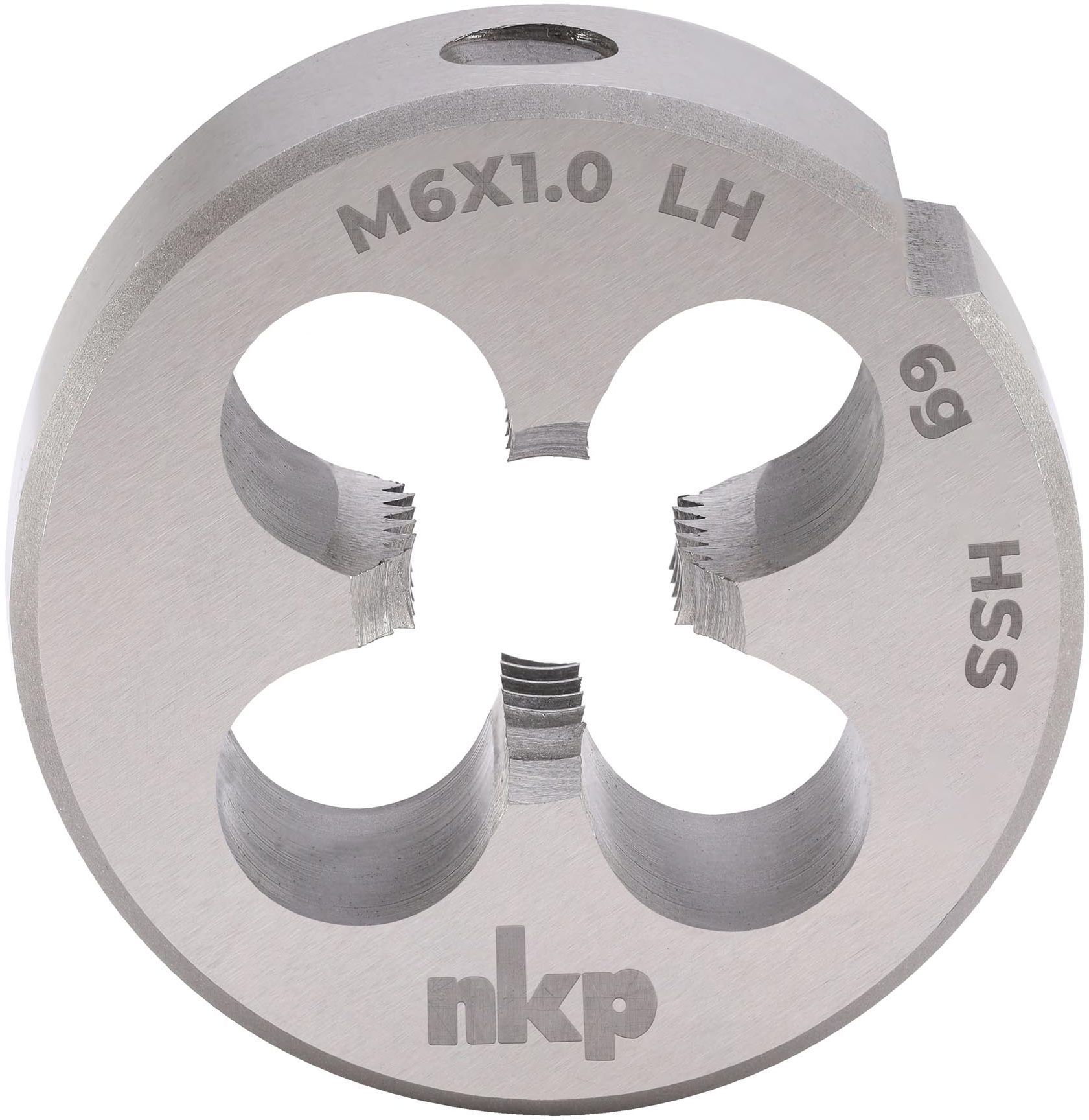 Плашка HSS DIN EN 22568 NKP, левая метрическая резьба - фото