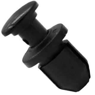 Клипса автомобильная крепежная с нажимным штырьком AS-1072 - фото