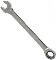 Ключ комбинированный трещеточный Matrix, хромованадиевая сталь