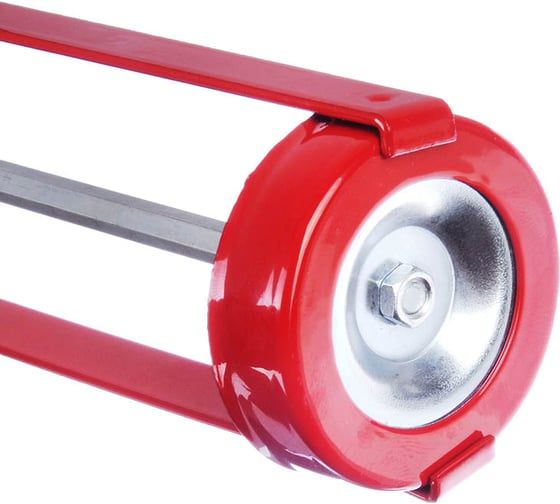 Пистолет скелетный для герметика 310 мл шестигранный шток МастерАлмаз 10509214, сталь - фото