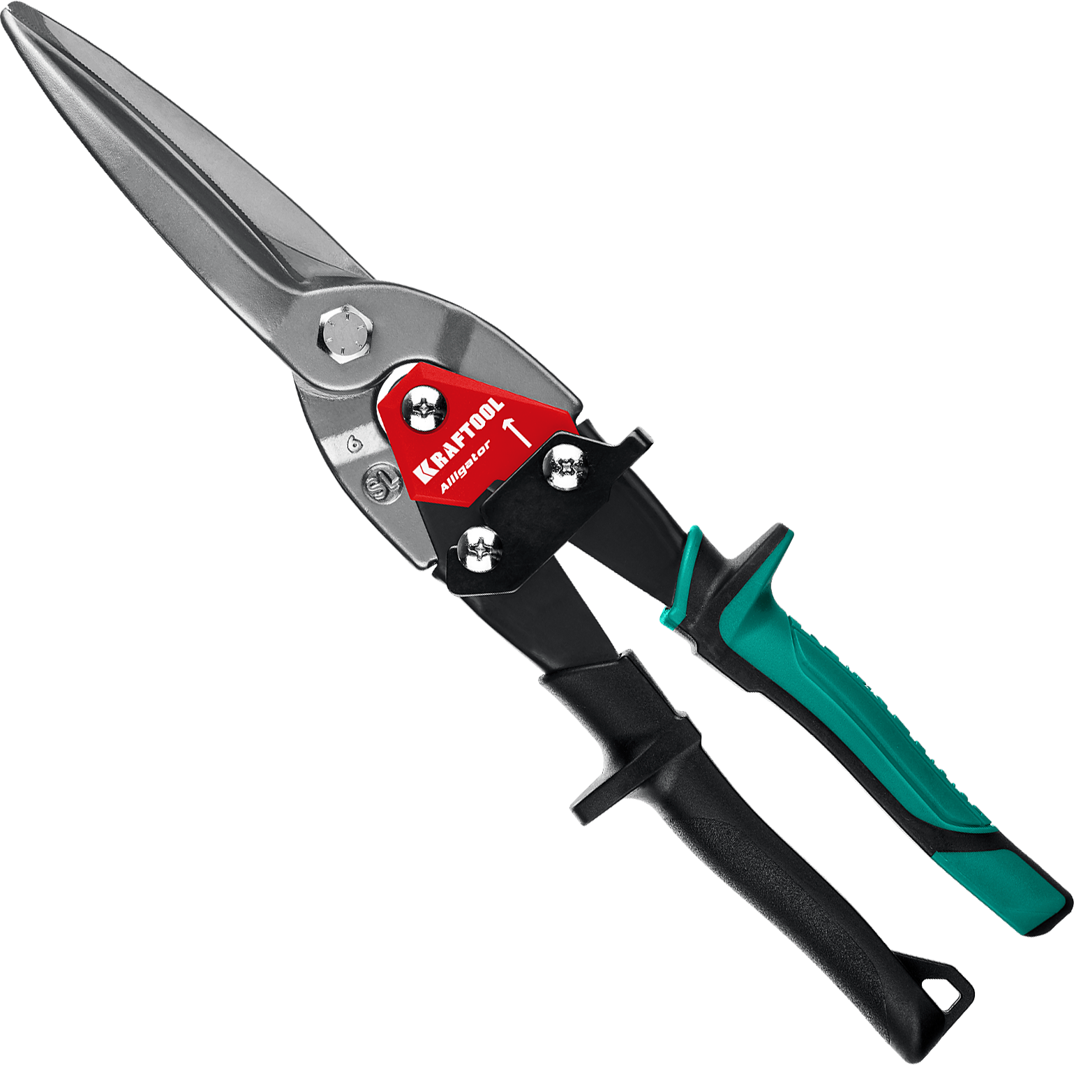 Ножницы по металлу прямые удлиненные 290 мм Alligator Kraftool 2328-SL - фото