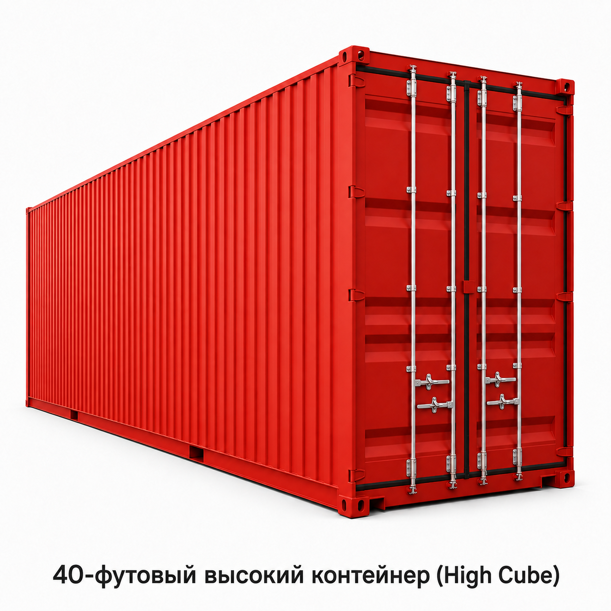 40-футовый высокий контейнер High Cube - фото