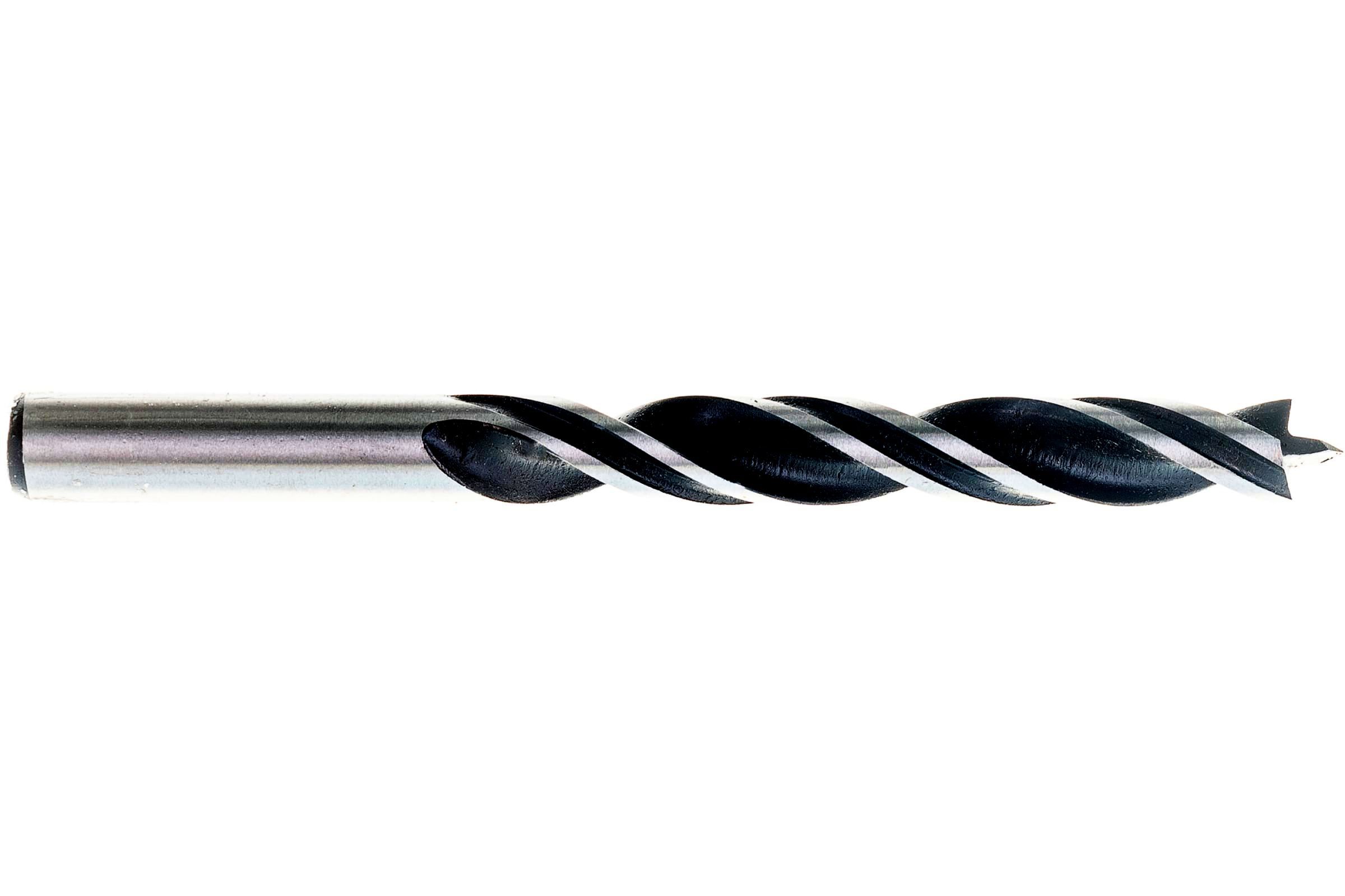 Набор спиральных сверл по дереву 3-10 мм, 8 шт Robust Line Bosch 2607010533, М-образная заточка - фото