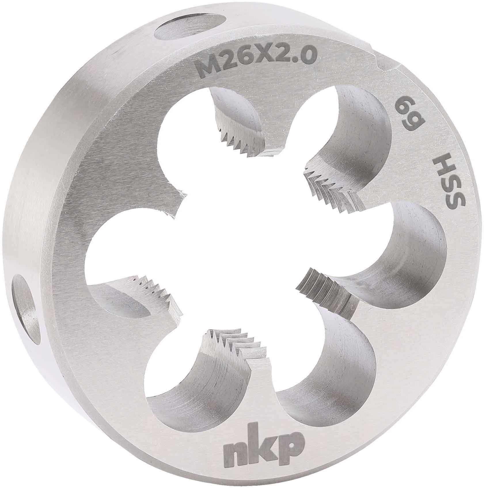 Плашка М17х1,5 мм HSS DIN EN 22568 NKP 240172N, мелкая метрическая резьба - фото