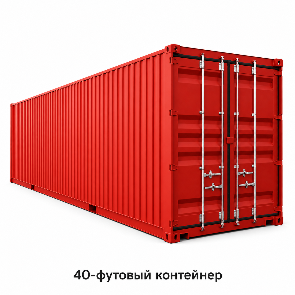 40-футовый стандартный контейнер - фото