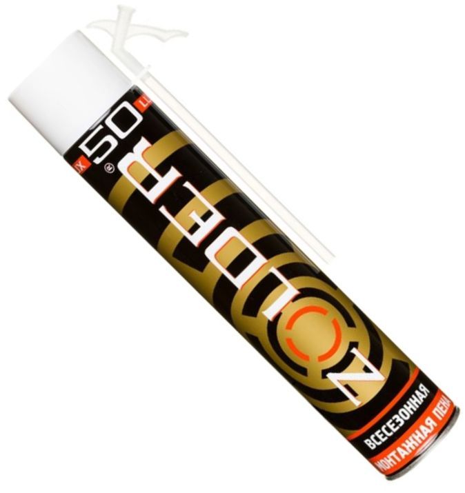 Пена монтажная всесезонная бытовая 750 мл ZOLDER 50 Lux 325994 - фото