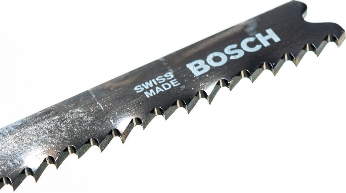 Пилка для лобзика 92 мм 2608630033 T119B Bosch 2608630037, 5 шт - фото