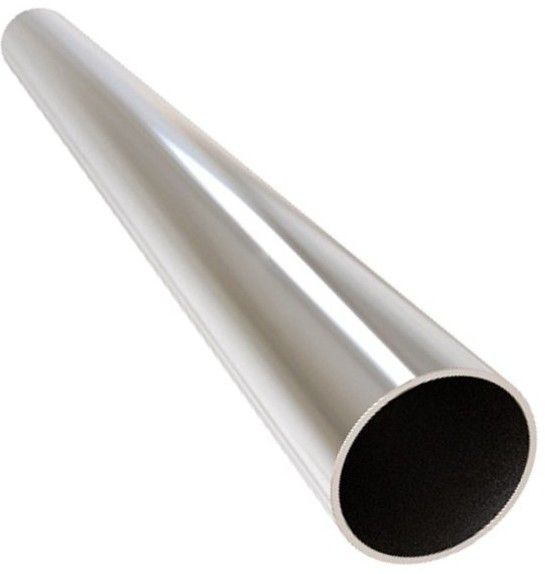 Труба круглая ЭСВ зеркальная 10х1,5 мм длина 1 м, нержавеющая сталь AISI 201 - фото