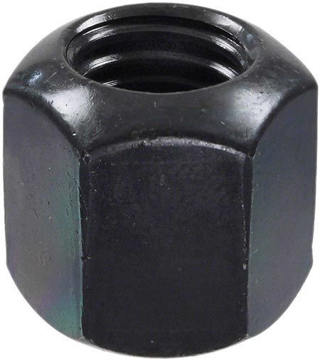 Гайка высокая М24 DIN 6330, класс прочности 10, без покрытия, 10 шт - фото