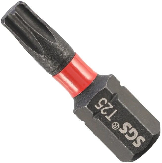 Изображение товара Бита ударная TORX T25 длина 25 мм Impact SGS 6325-T25-IB, сталь S2