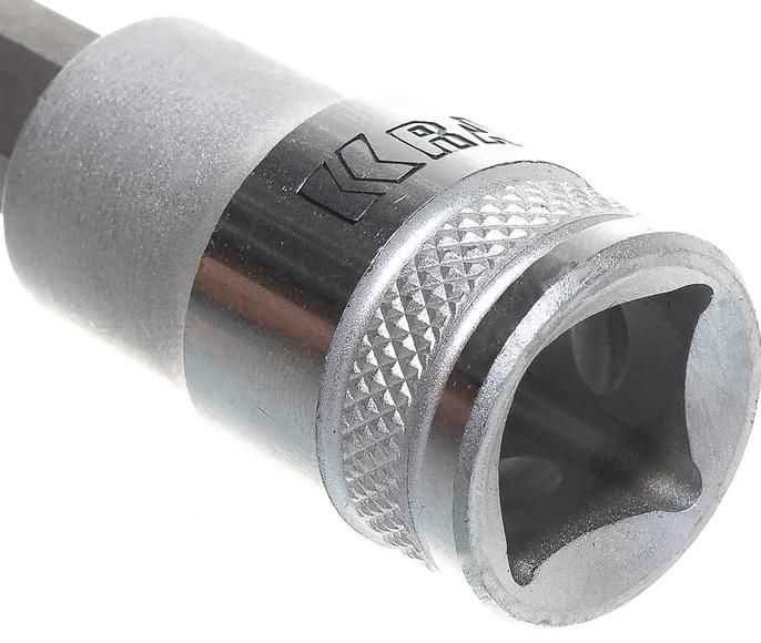 Бита-головка торцевая Spline, М6, 1/2" Industrie Qualitat Kraftool 27911-06_z01, сталь S2 - фото