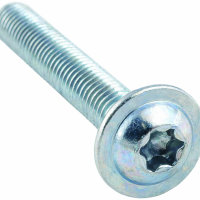 Винт М6х25 полукруглая головка с фланцем TX30 DIN 7380-2, прочность 10.9, оцинкованный