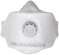 Полумаска фильтрующая с клапаном, класс защиты FFP3 Исток РОС 12299