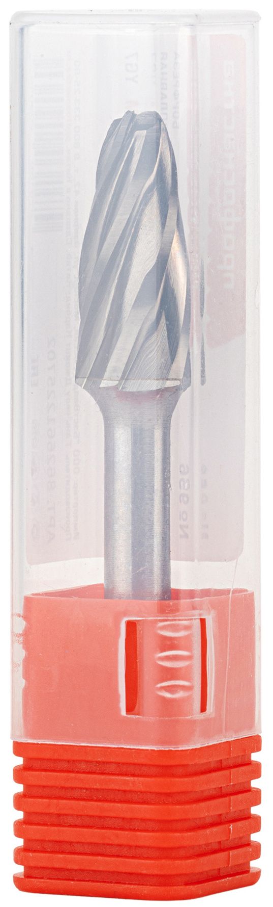 Борфреза твердосплавная ALU 16х25х70 мм Профоснастка №957, форма F, 862661625702 - фото