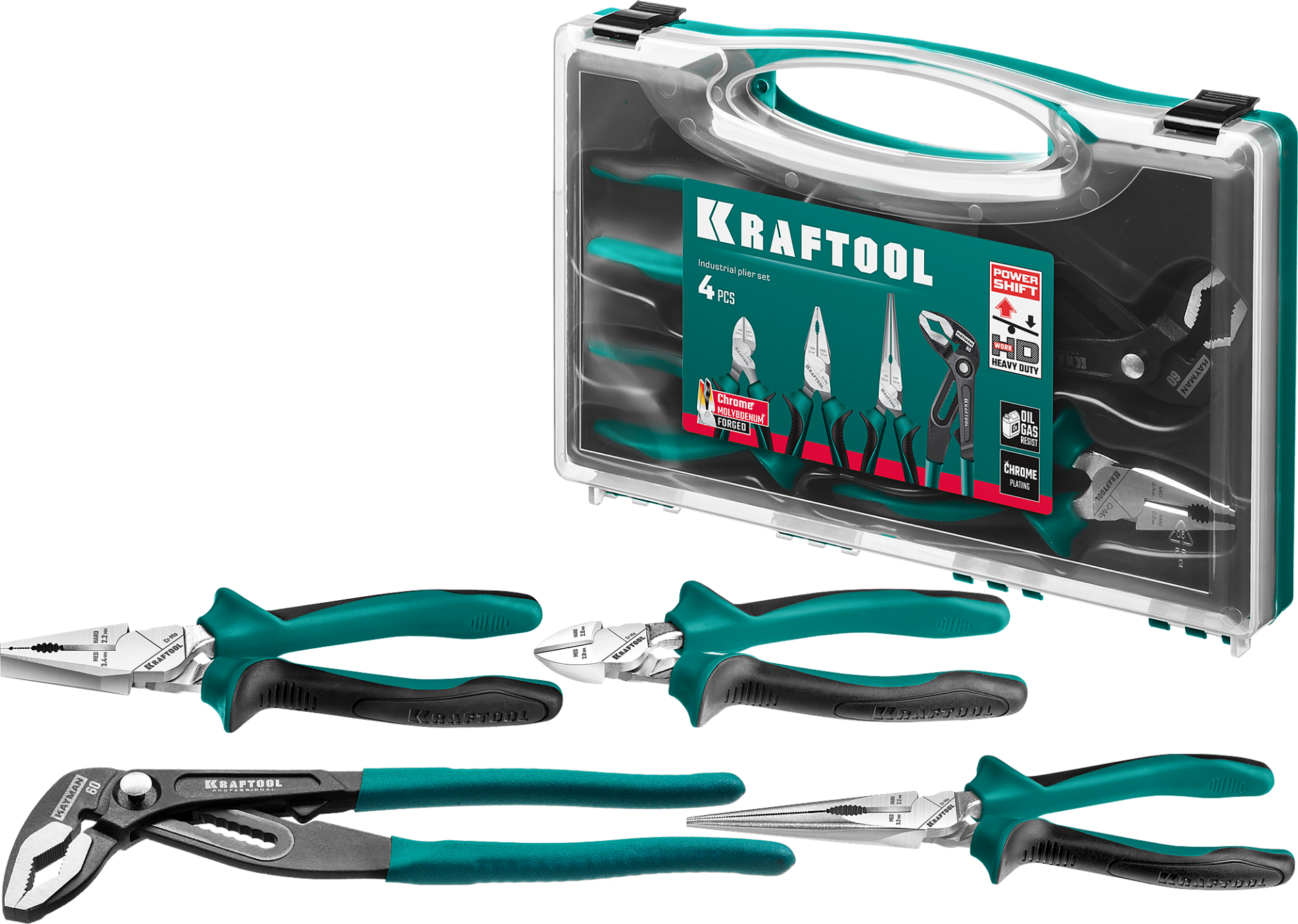 Набор губцевого инструмента Kraftool 22012 - фото