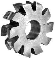 Фреза полукруглая вогнутая 100х32 мм, R9, Z10 ГОСТ 9305-93 HSS РИ ri.177.102