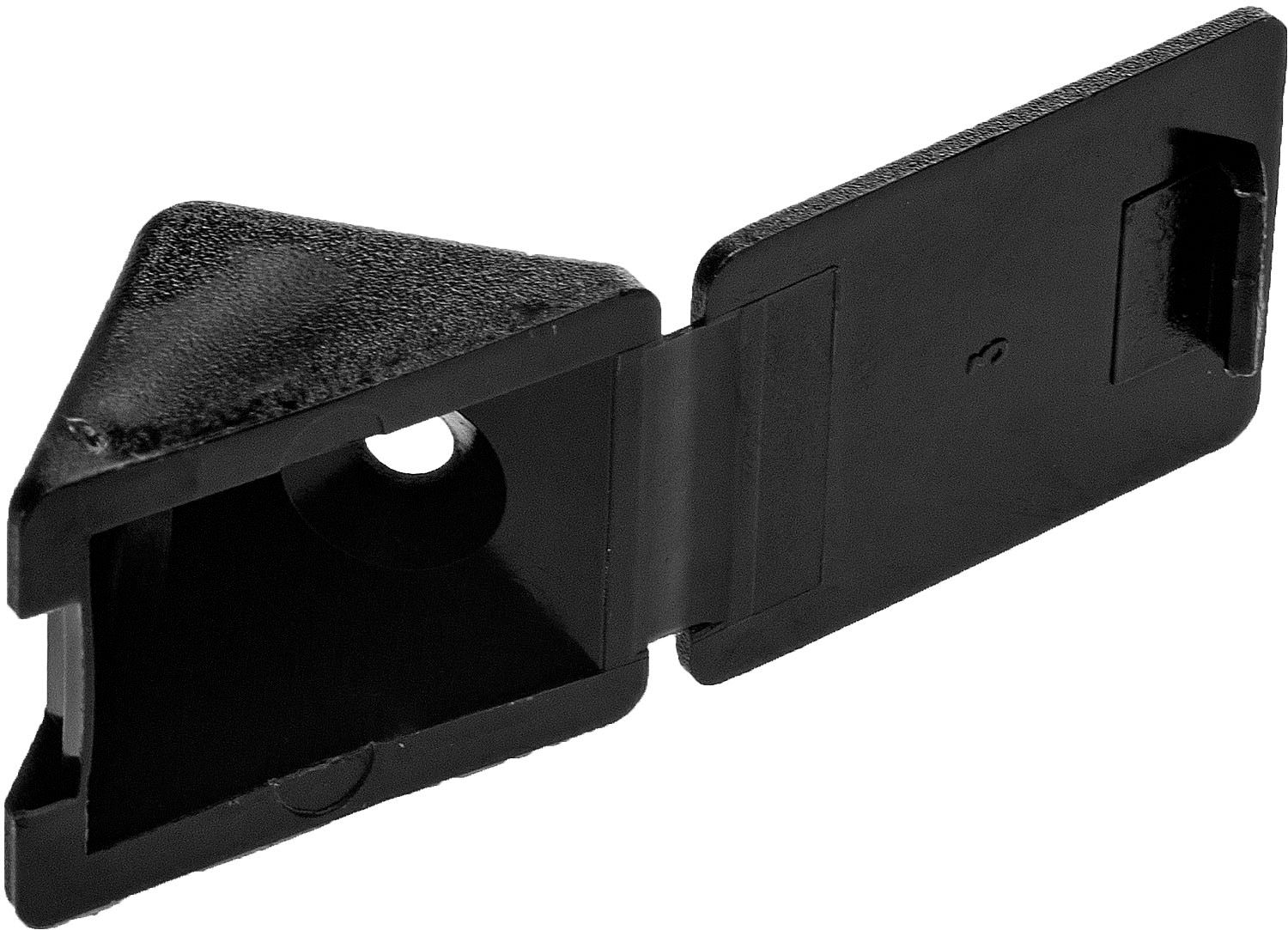 Уголок мебельный с саморезами 4x15 мм ЗУБР, 4 шт - фото