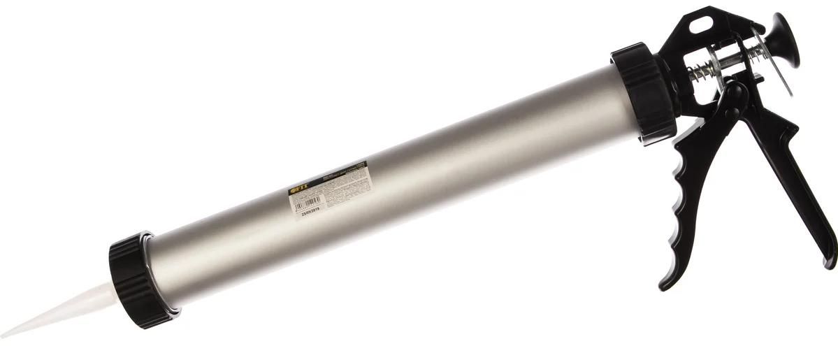 Пистолет для герметика закрытый 600 мл FIT Профи 14256 - фото