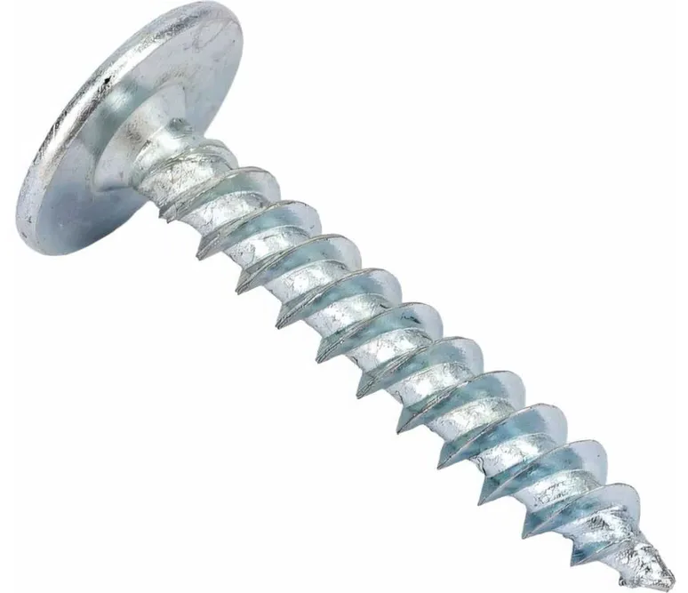 Саморез с прессшайбой Himtex, оцинкованная сталь - фото