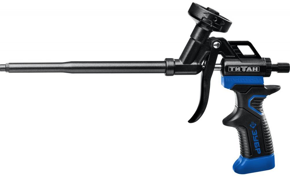 Пистолет тефлоновый для монтажной пены Титан Профессионал ЗУБР 06866_z01 - фото