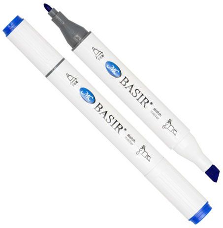 Набор скетчмаркеров 2-х сторонних, 1-7 мм 24 цвета, MC-5219-24 - фото